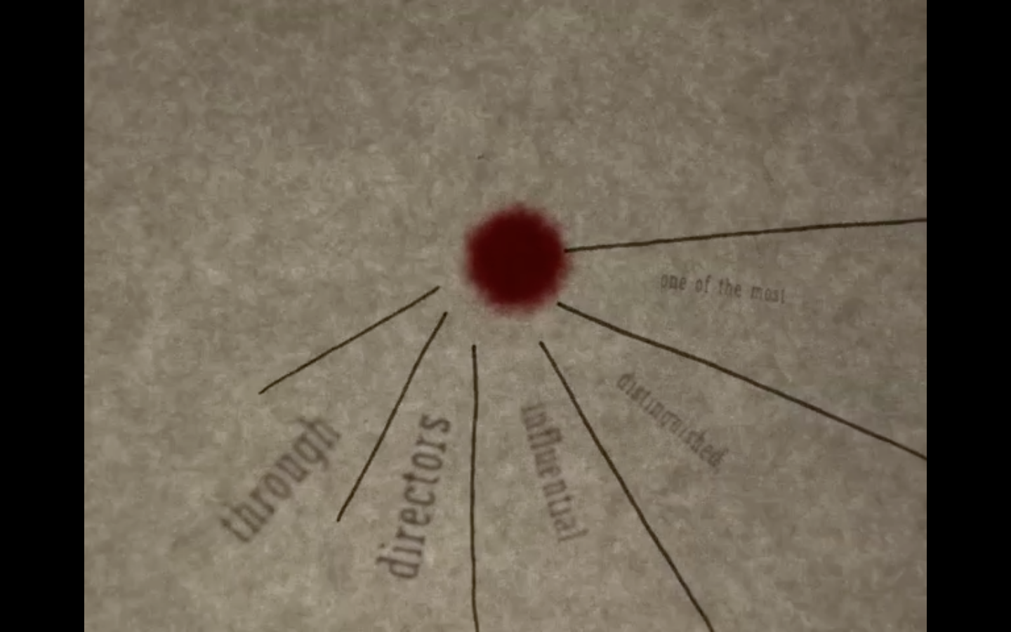 Hitchcock film festival storyboard fifth frame