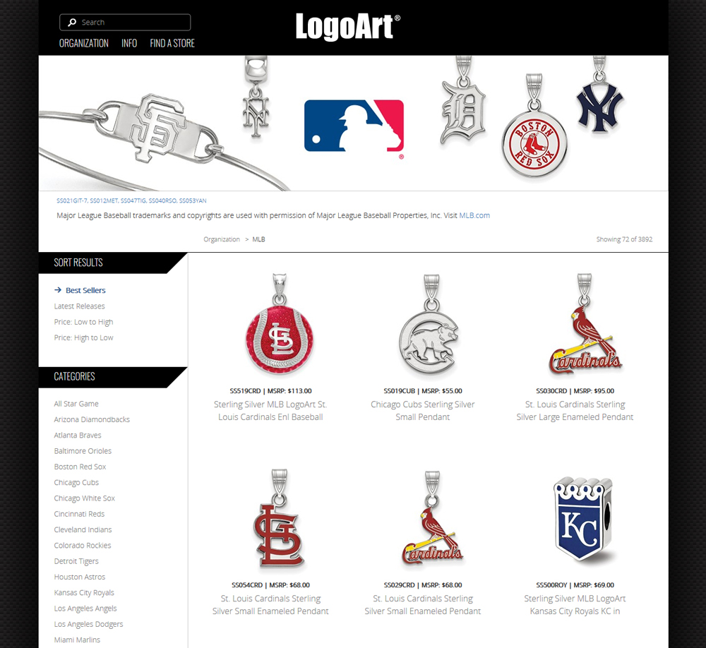 LogoArt product listing