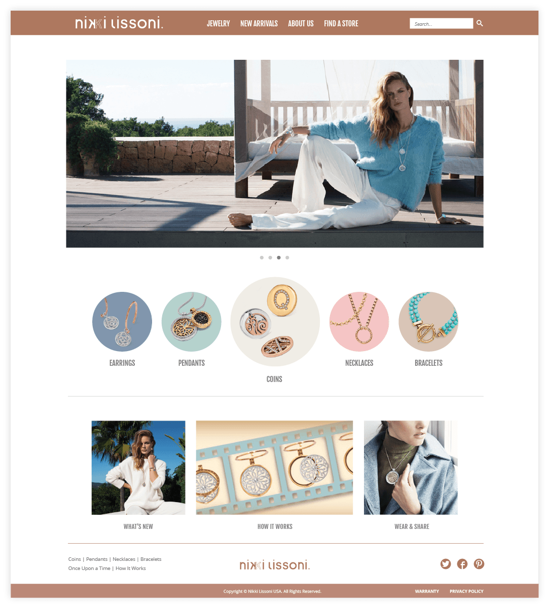 Nikki Lissoni home page