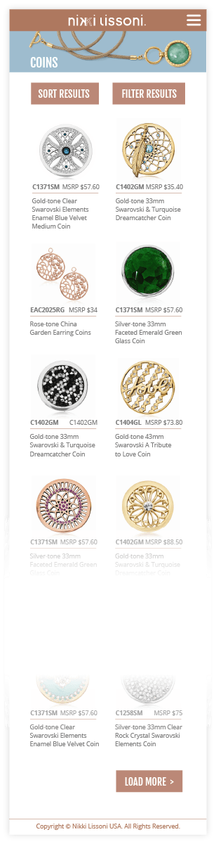 Nikki Lissoni search results