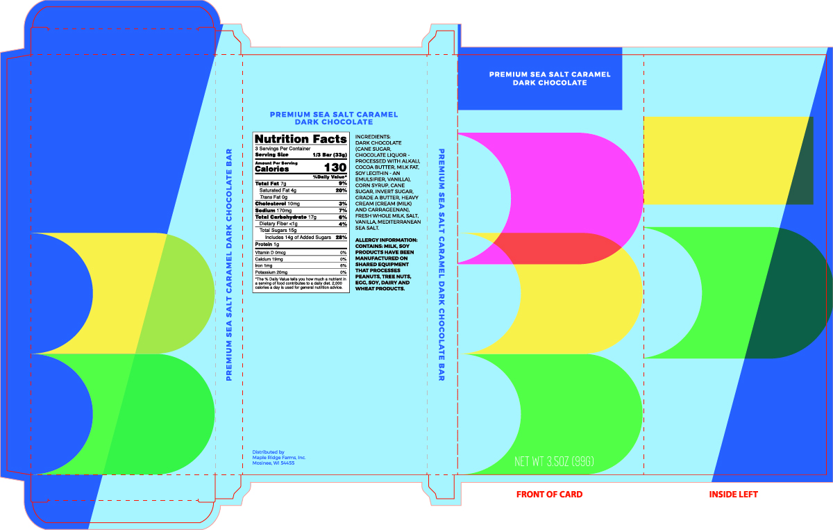 Logo concept dieline
