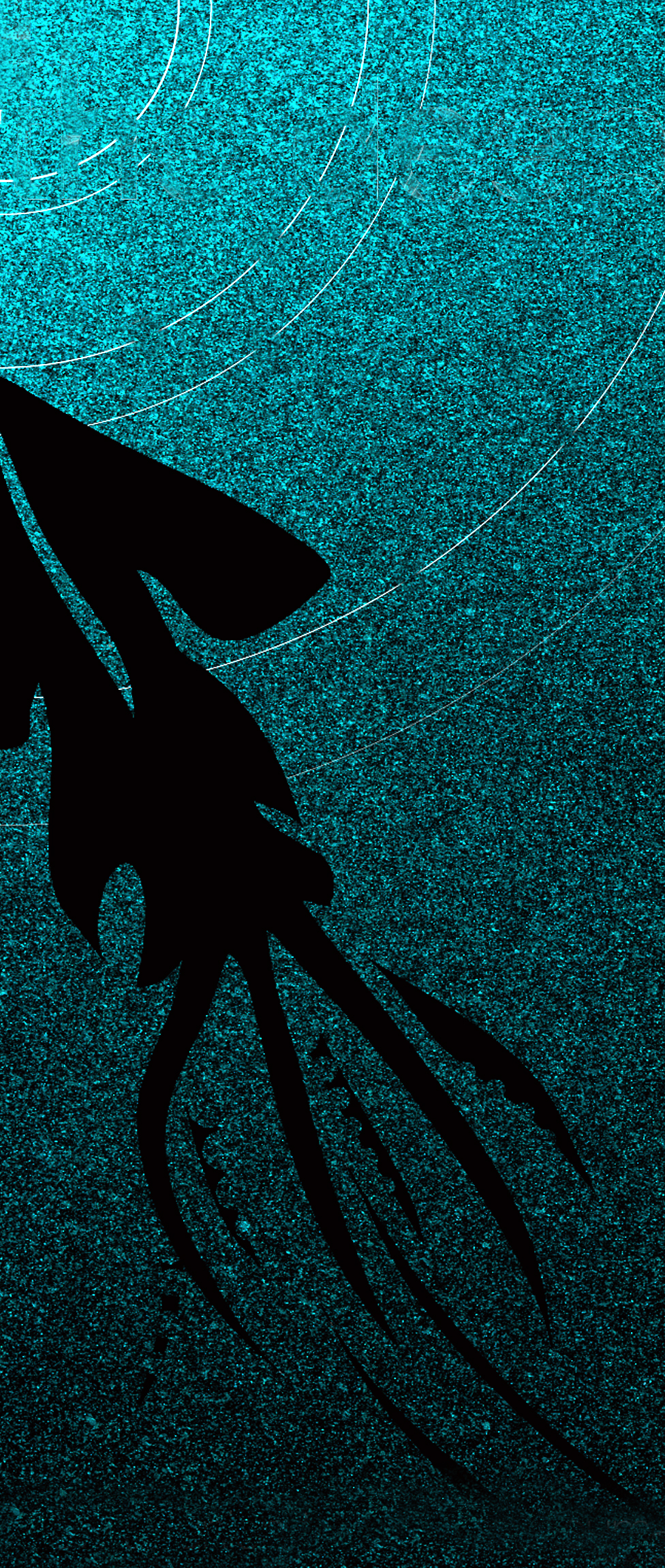 Deep Sea squid graphic