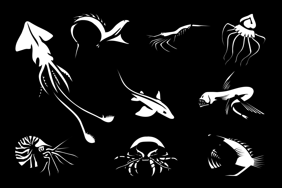 Deep Sea Icons - light