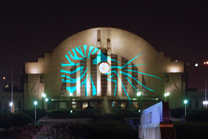 Deep Sea squid graphic